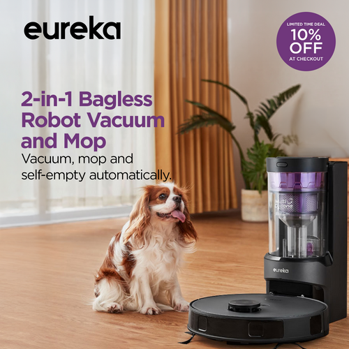  E10sC 2-in-1 Bagless Robot Vacuum and Mop Combo