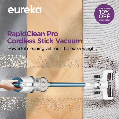  NEC280TLC RapidClean Pro Stick Vacuum
