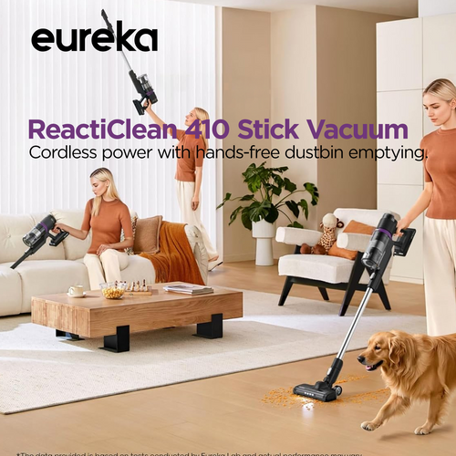  NEC410BKC ReactiClean 410 Stick Vacuum