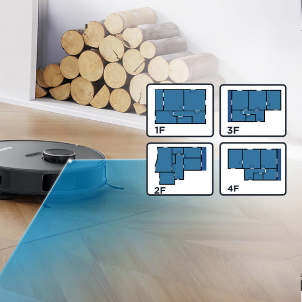 E10sC 2-in-1 Bagless Robot Vacuum and Mop Combo